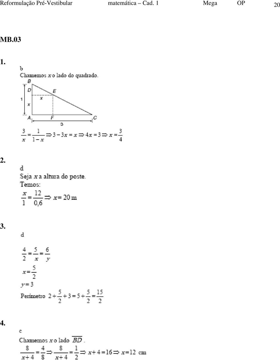 matemática Cad.