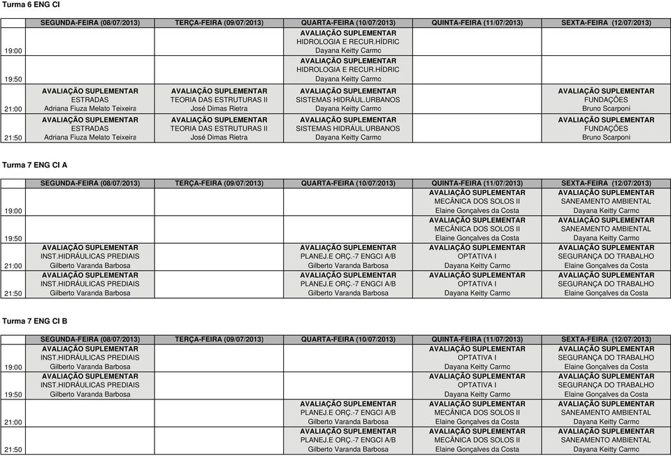 URBANOS FUNDAÇÕES Adriana Fiuza Melato Teixeira José Dimas Rietra Bruno Scarponi Turma 7 ENG CI A Elaine Gonçalves da Costa Elaine Gonçalves da Costa Gilberto Varanda Barbosa