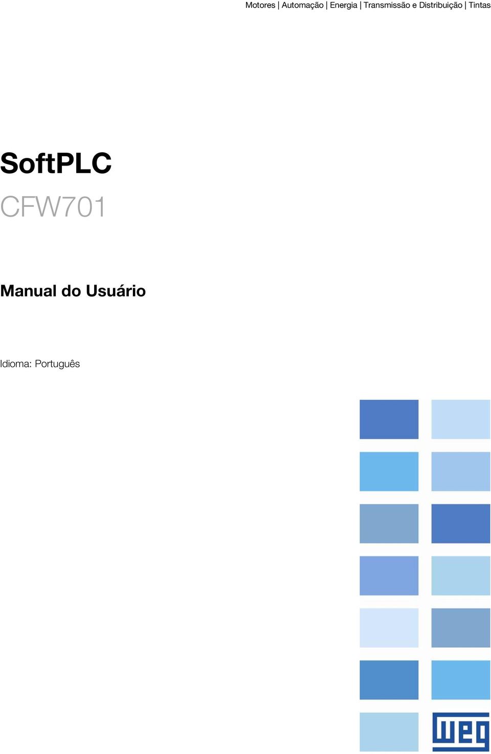 Tintas SoftPLC CFW7 Manual