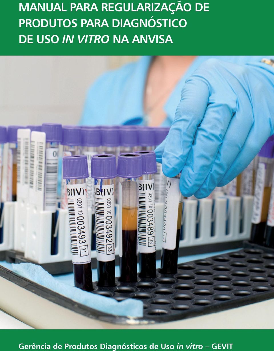 IN VITRO NA ANVISA Gerência de