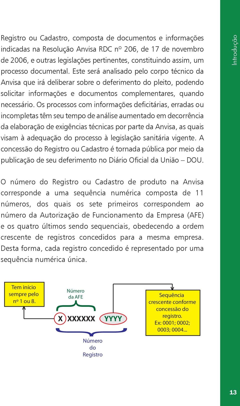 Os processos com informações deficitárias, erradas ou incompletas têm seu tempo de análise aumentado em decorrência da elaboração de exigências técnicas por parte da Anvisa, as quais visam à