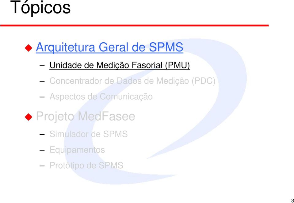 Medição (PDC) Aspectos de Comunicação Projeto