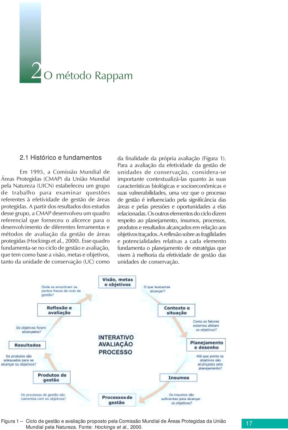 de gestão de áreas protegidas.