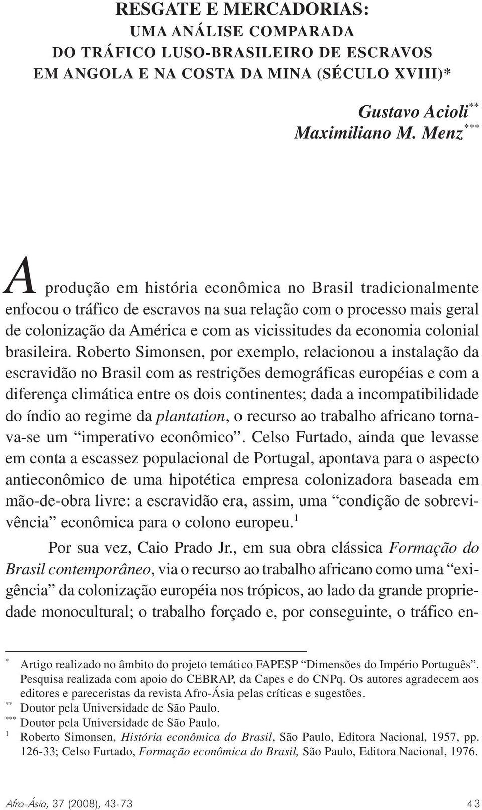 colonial brasileira.