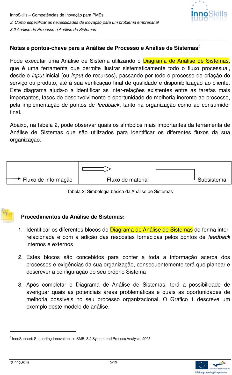 disponibilização ao cliente.