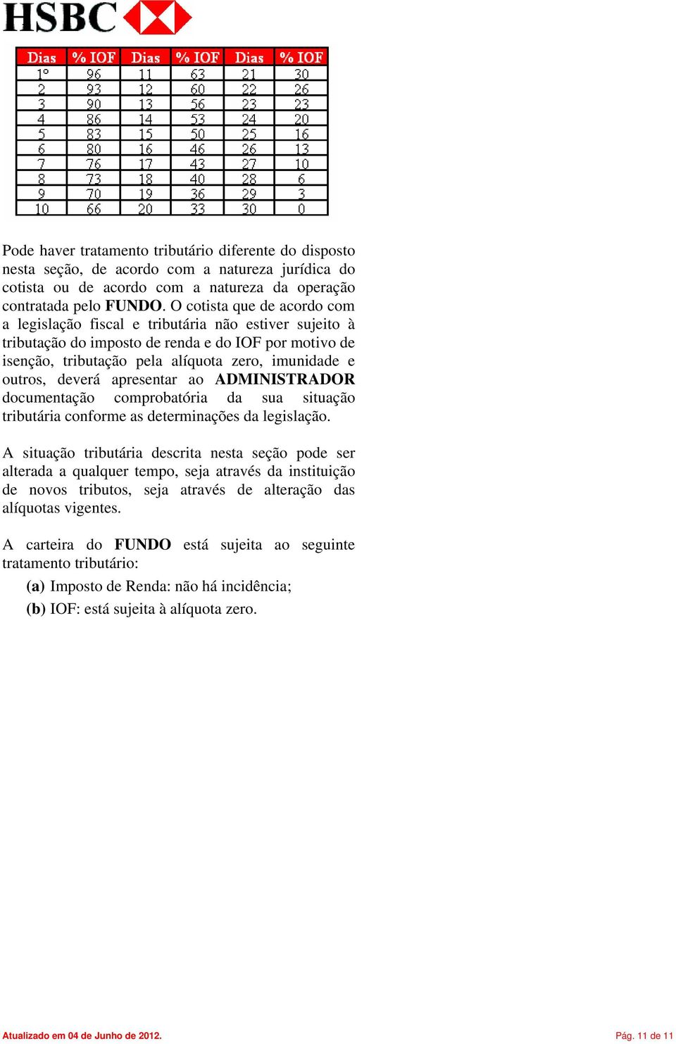 deverá apresentar ao ADMINISTRADOR documentação comprobatória da sua situação tributária conforme as determinações da legislação.