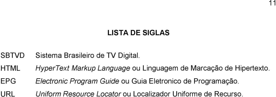 HyperText Markup Language ou Linguagem de Marcação de Hipertexto.