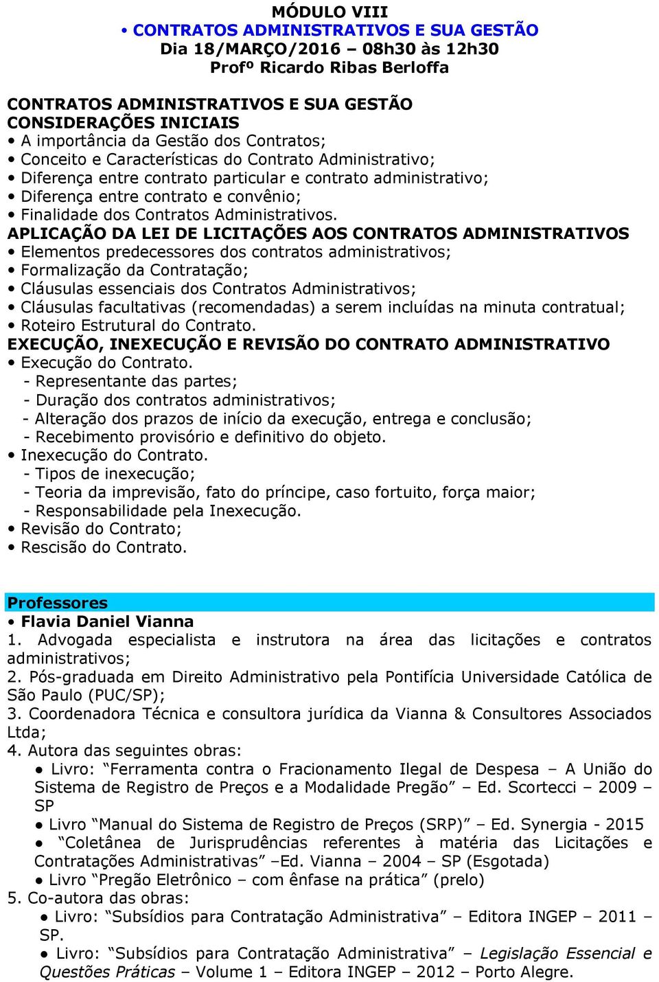 Administrativos.