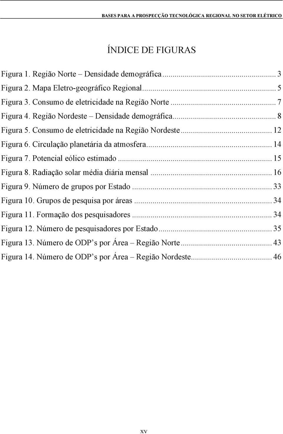 Potencial eólico estimado... 15 Figura 8. Radiação solar média diária mensal... 16 Figura 9. Número de grupos por Estado... 33 Figura 10. Grupos de pesquisa por áreas... 34 Figura 11.