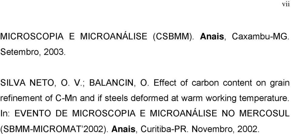 Effect of carbon content on grain refinement of C-Mn and if steels deformed at