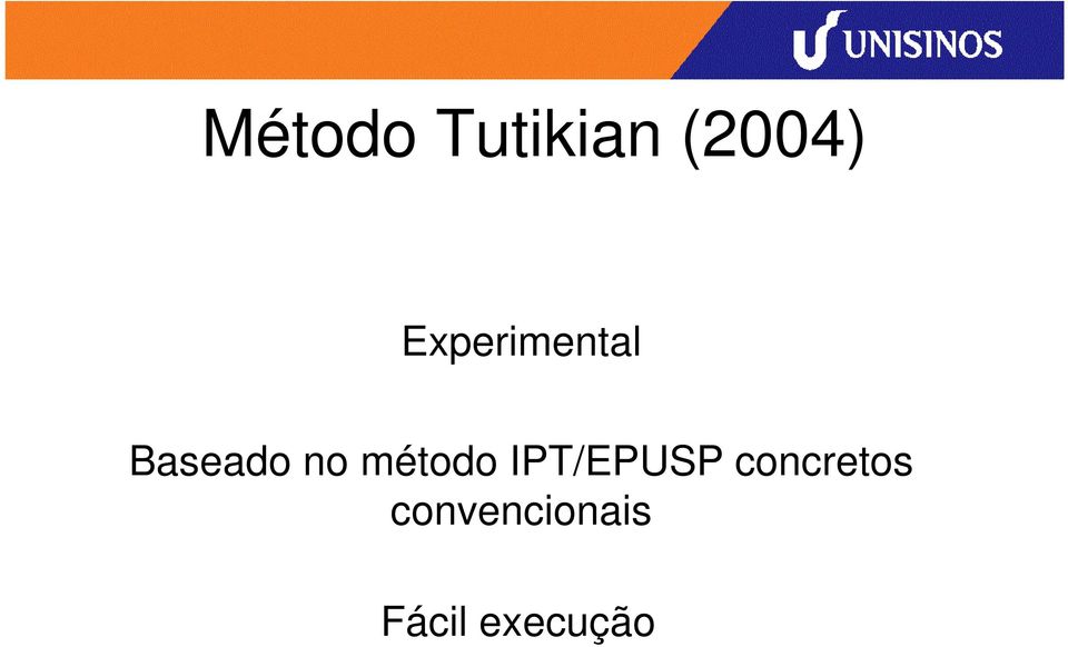 método IPT/EPUSP