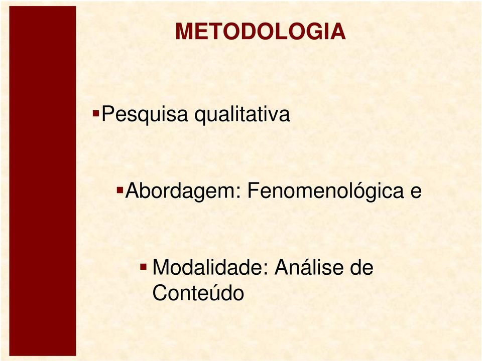 Fenomenológica e