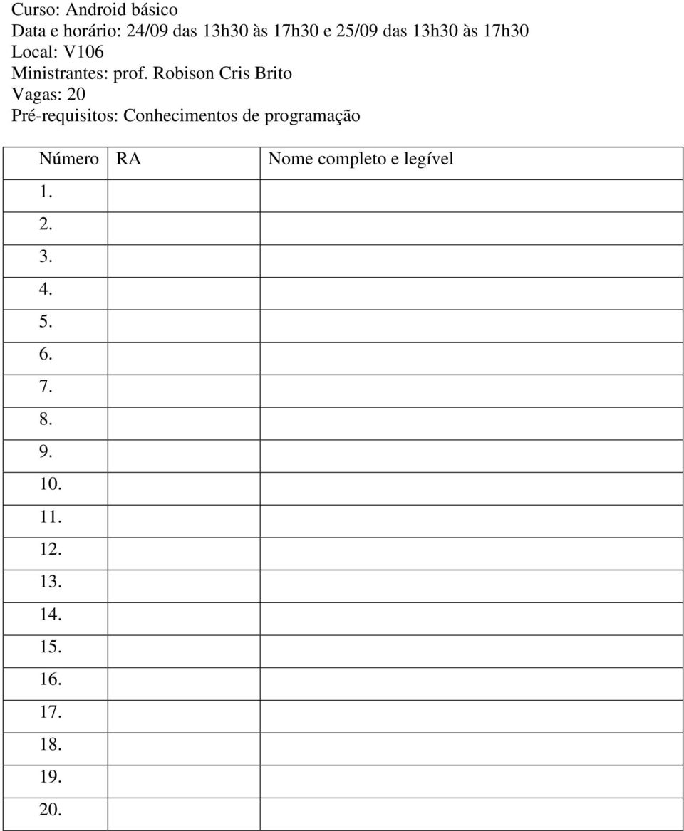 V106 Ministrantes: prof.