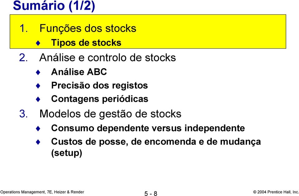 Contagens periódicas 3.