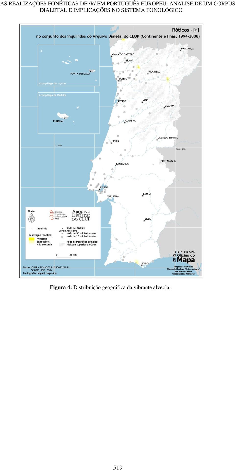 IMPLICAÇÕES NO SISTEMA FONOLÓGICO Figura 4: