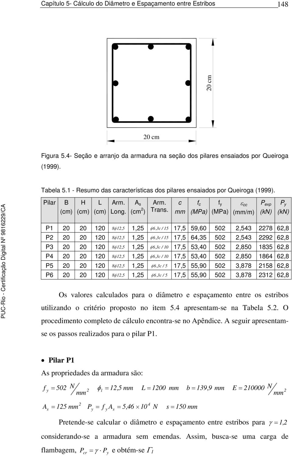 c f c (Ma) f y (Ma) ε cc (/m) exp (kn) y (kn) 1 0 0 10 8φ 1, 5 1,5 φ6,c / 15 17,5 59,60 50,5 78 6,8 0 0 10 8φ 1, 5 1,5 φ6,c / 15 17,5 6,5 50,5 9 6,8 0 0 10 8φ 1, 5 1,5 φ6,c / 10 17,5 5,0 50,850 185