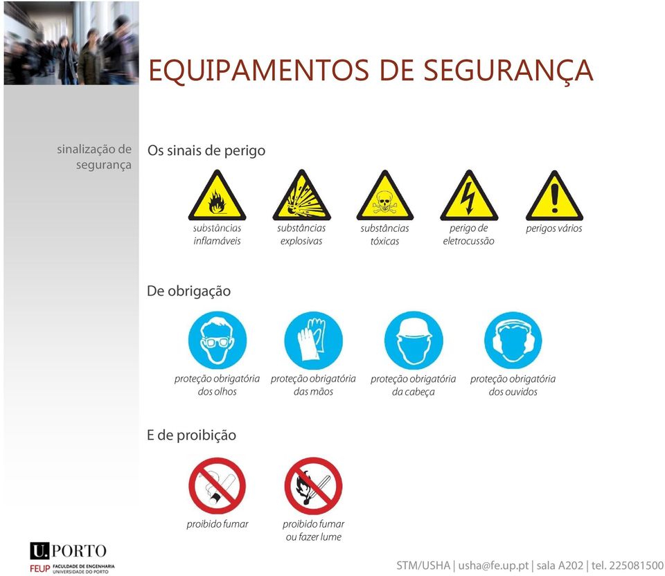 De obrigação proteção obrigatória dos olhos proteção obrigatória das mãos proteção