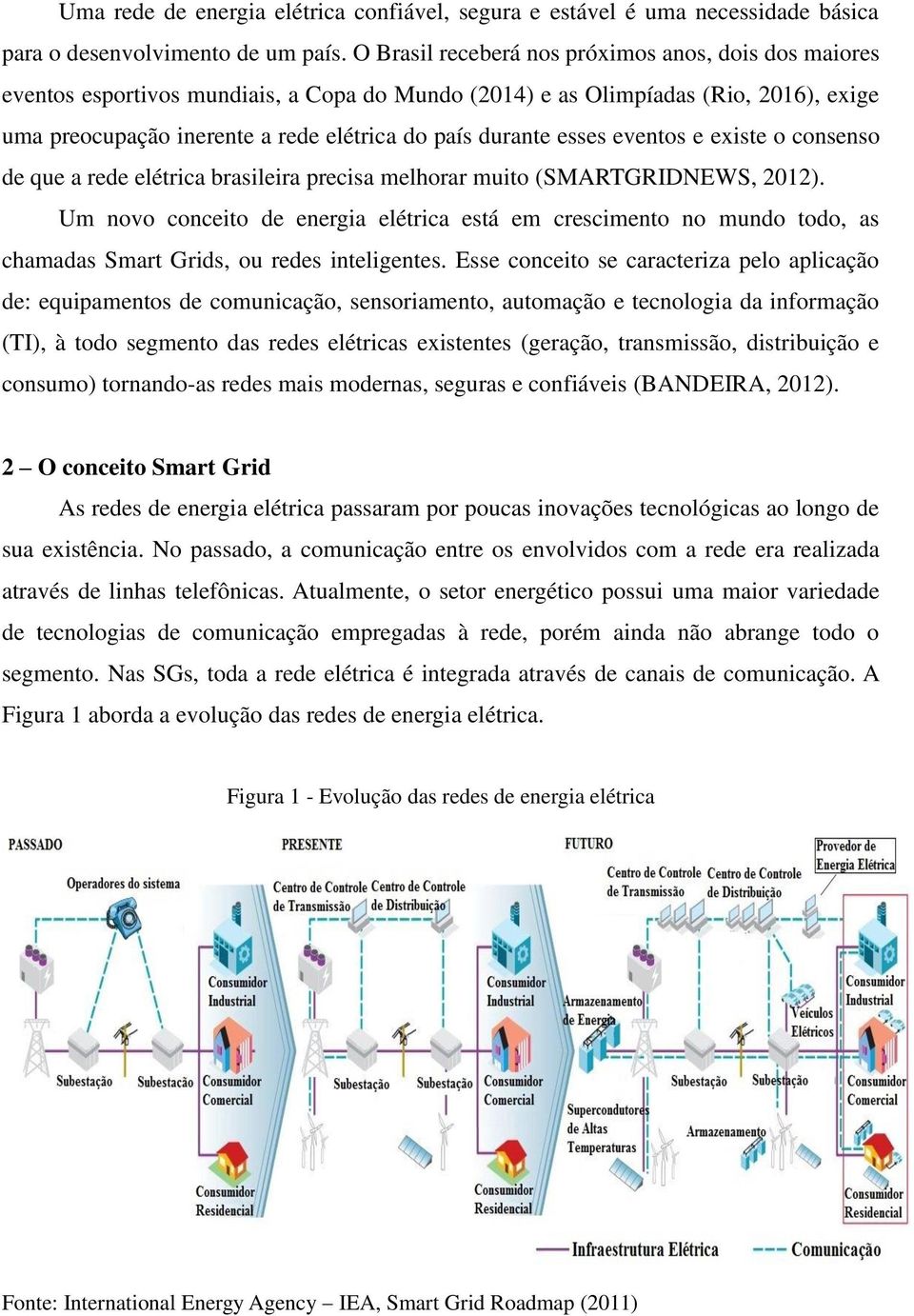 esses eventos e existe o consenso de que a rede elétrica brasileira precisa melhorar muito (SMARTGRIDNEWS, 2012).