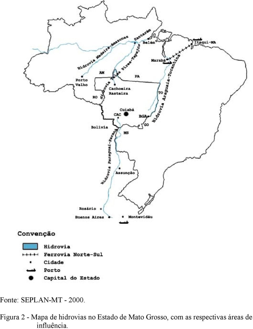 no Estado de Mato Grosso, com