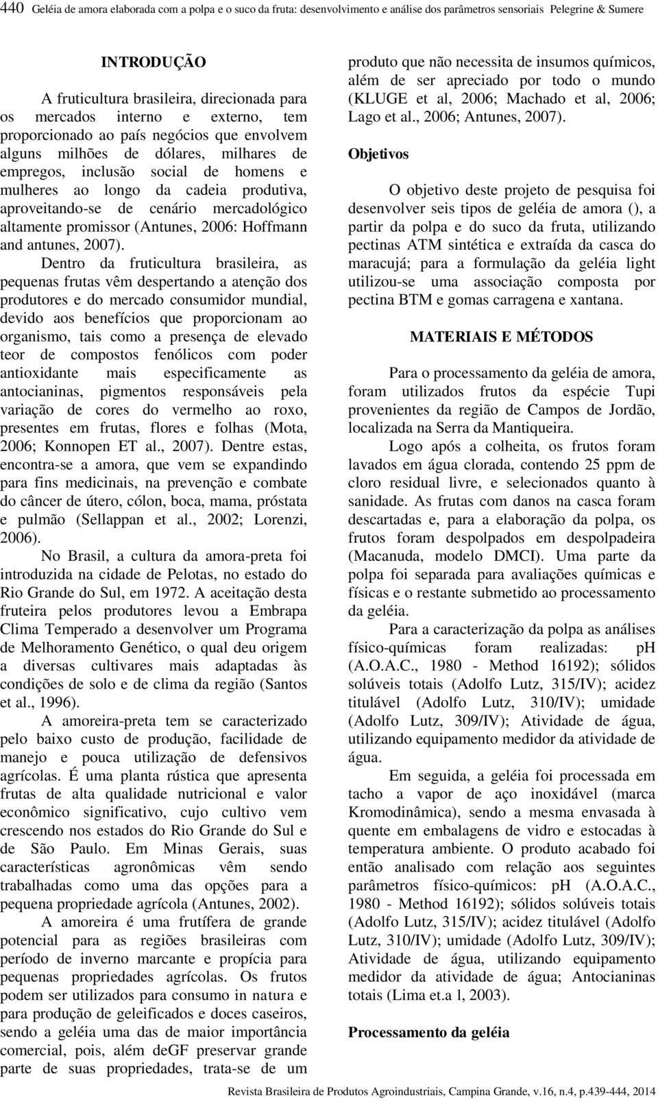 de cenário mercadológico altamente promissor (Antunes, 2006: Hoffmann and antunes, 2007).