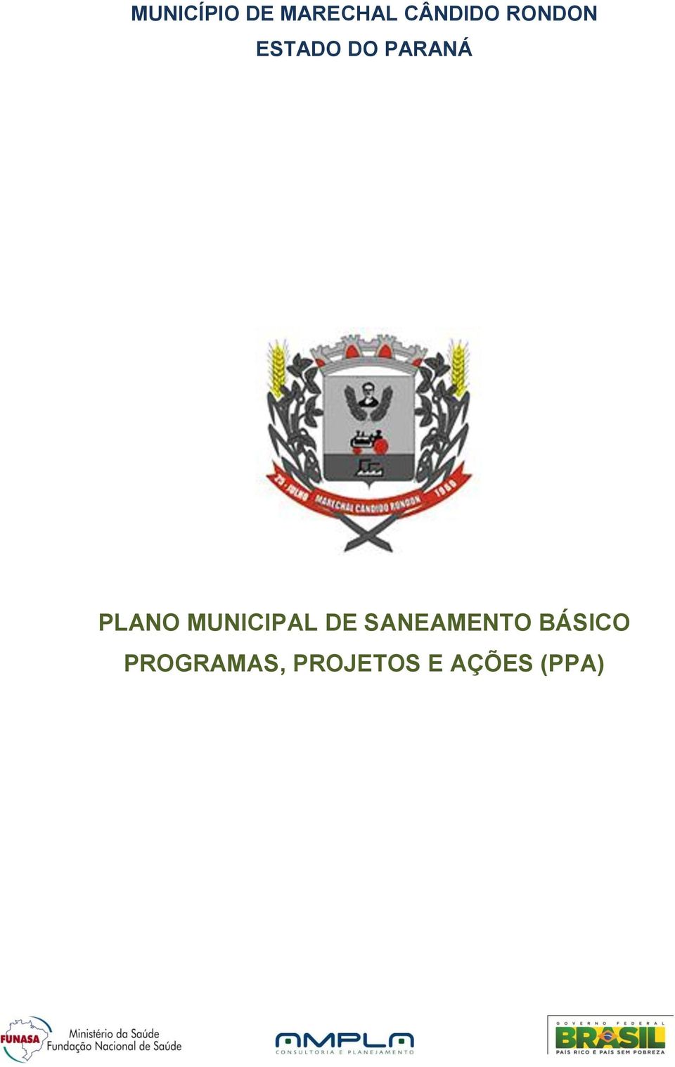 MUNICIPAL DE SANEAMENTO BÁSICO