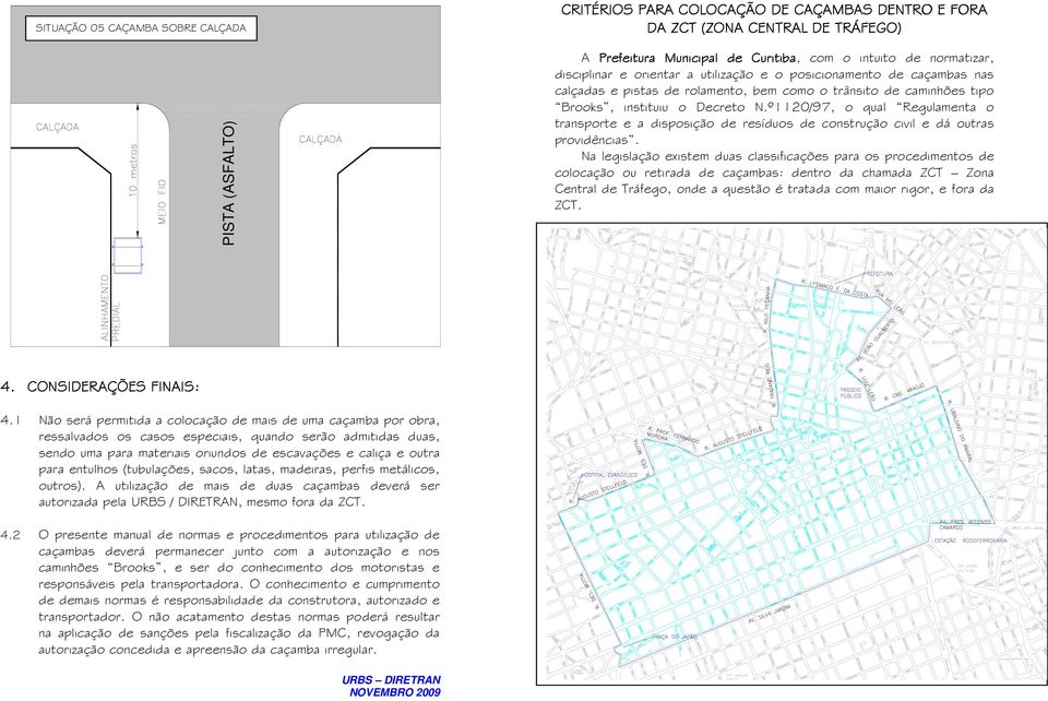 º1120/97, o qual Regulamenta o transporte e a disposição de resíduos de construção civil e dá outras providências.