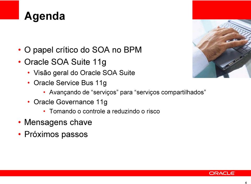 serviços compartilhados Oracle Governance 11g Tomando o controle a