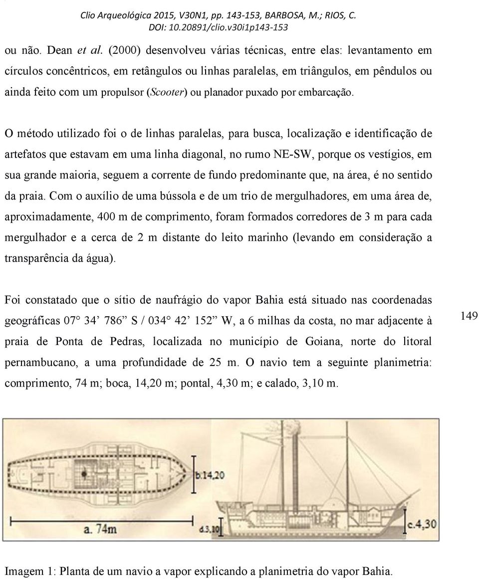 planador puxado por embarcação.