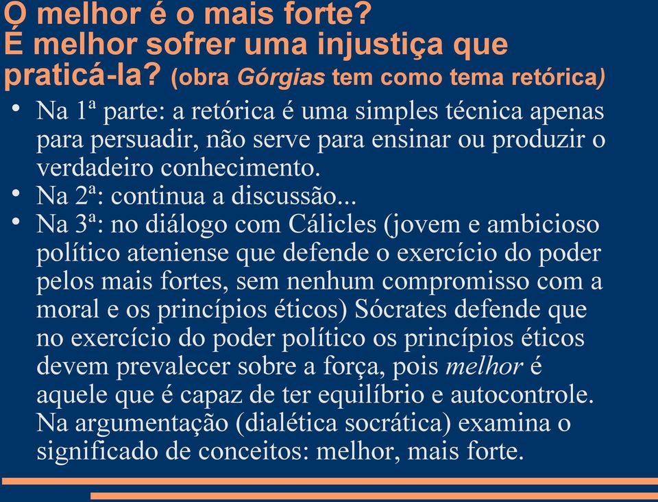 Na 2ª: continua a discussão.