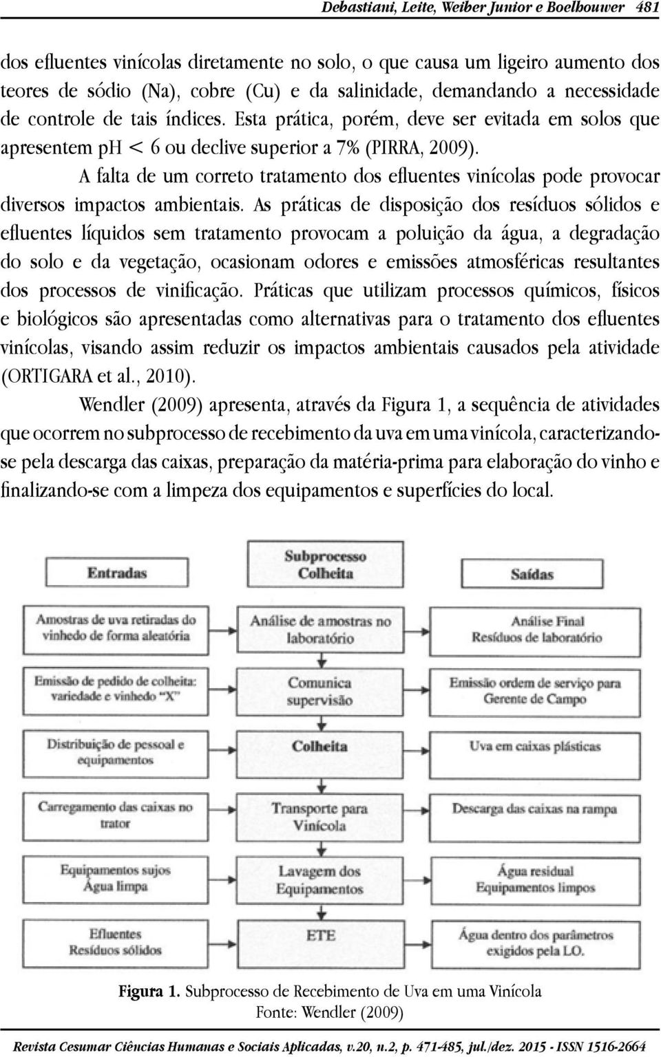 A falta de um correto tratamento dos efluentes vinícolas pode provocar diversos impactos ambientais.