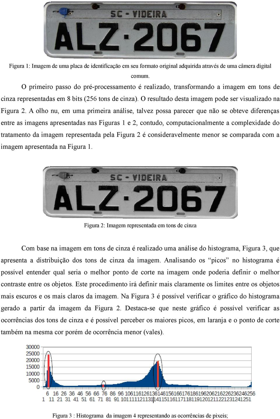 A olho nu, em uma primeira análise, talvez possa parecer que não se obteve diferenças entre as imagens apresentadas nas Figuras 1 e 2, contudo, computacionalmente a complexidade do tratamento da