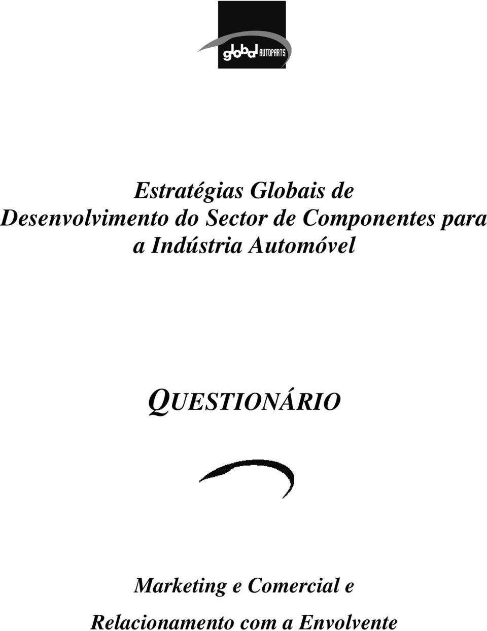 Indústria Automóvel QUESTIONÁRIO