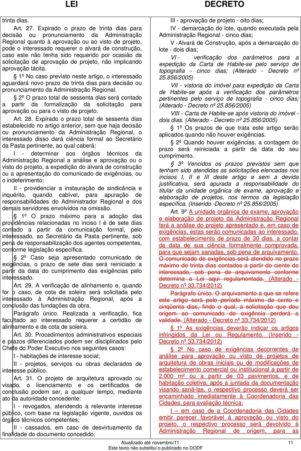 tenha sido requerido por ocasião da solicitação de aprovação de projeto, não implicando aprovação tácita.