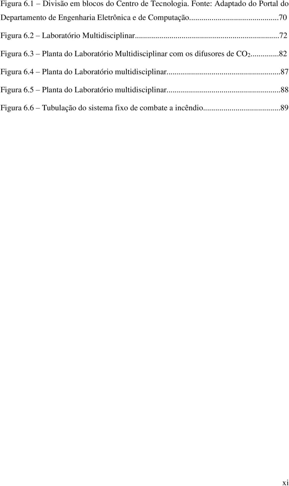 2 Laboratório Multidisciplinar...72 Figura 6.3 Planta do Laboratório Multidisciplinar com os difusores de CO2.
