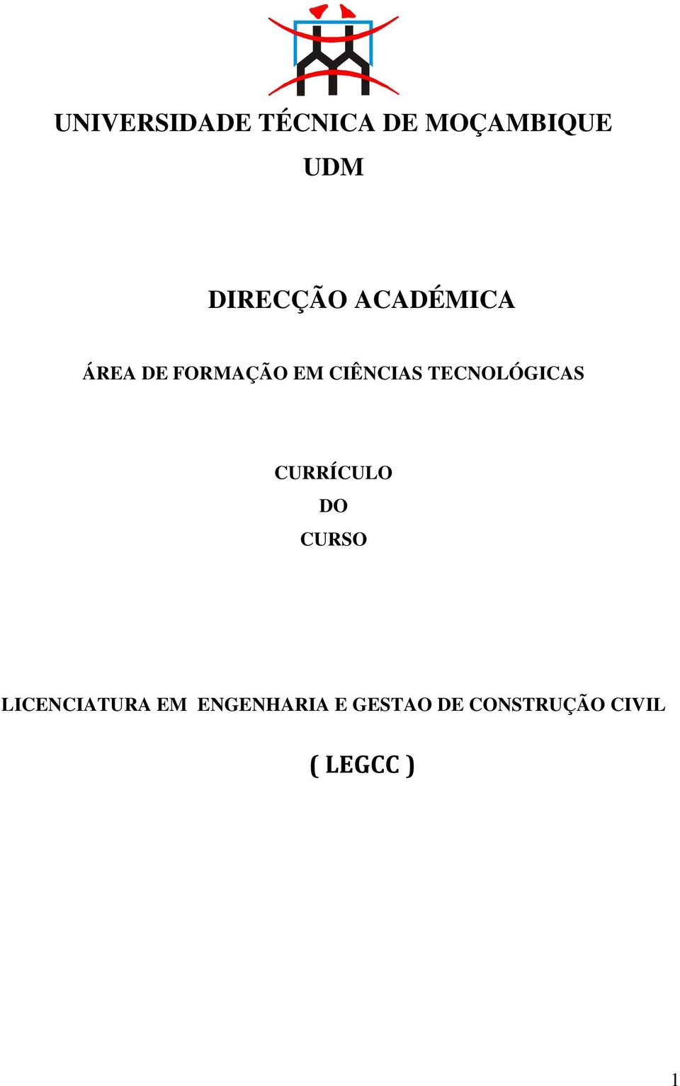 CIÊNCIAS TECNOLÓGICAS CURRÍCULO DO CURSO