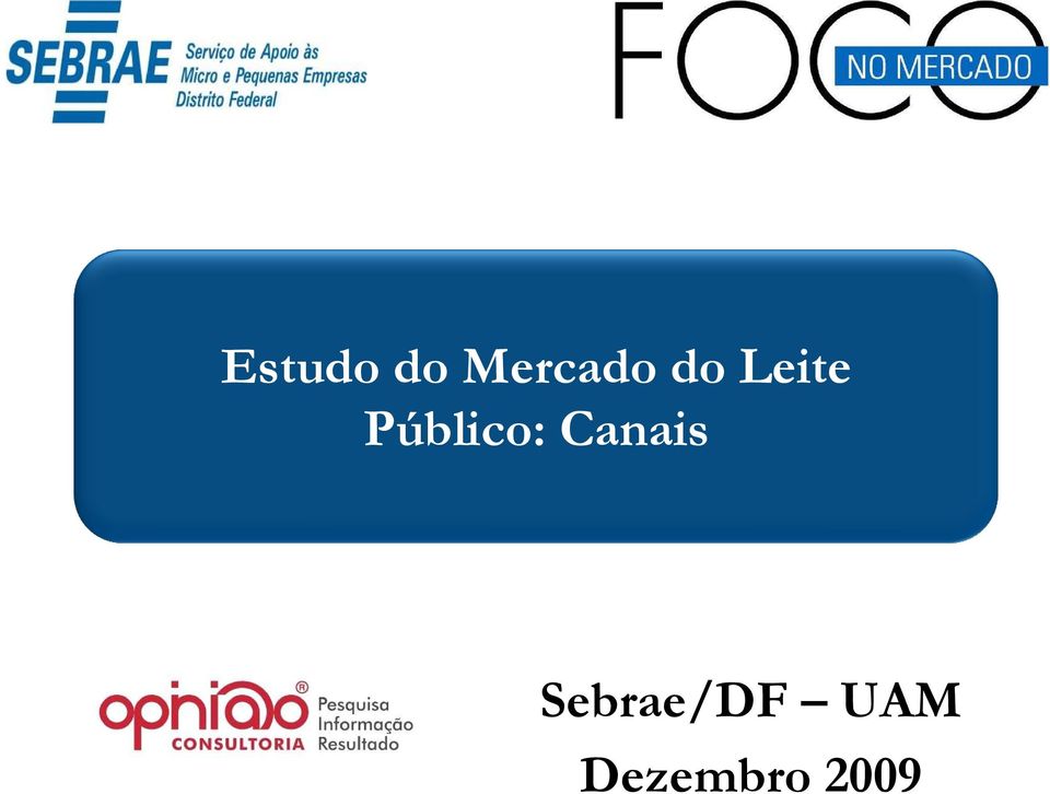 Canais Sebrae/DF