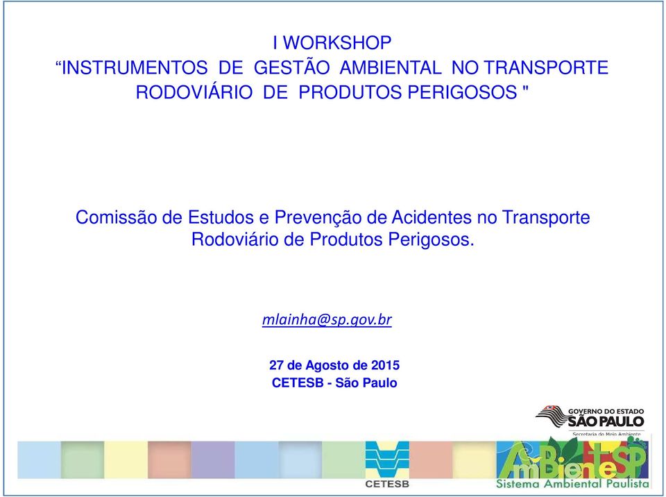 Prevenção de Acidentes no Transporte Rodoviário de Produtos