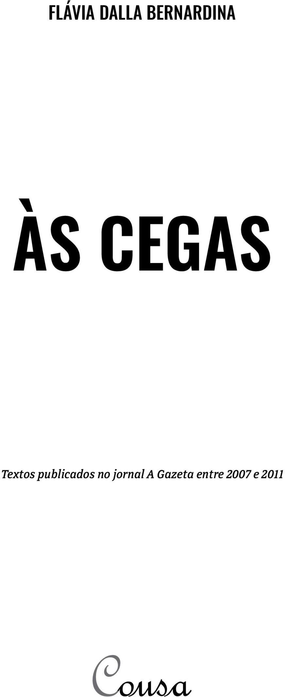 Textos publicados no