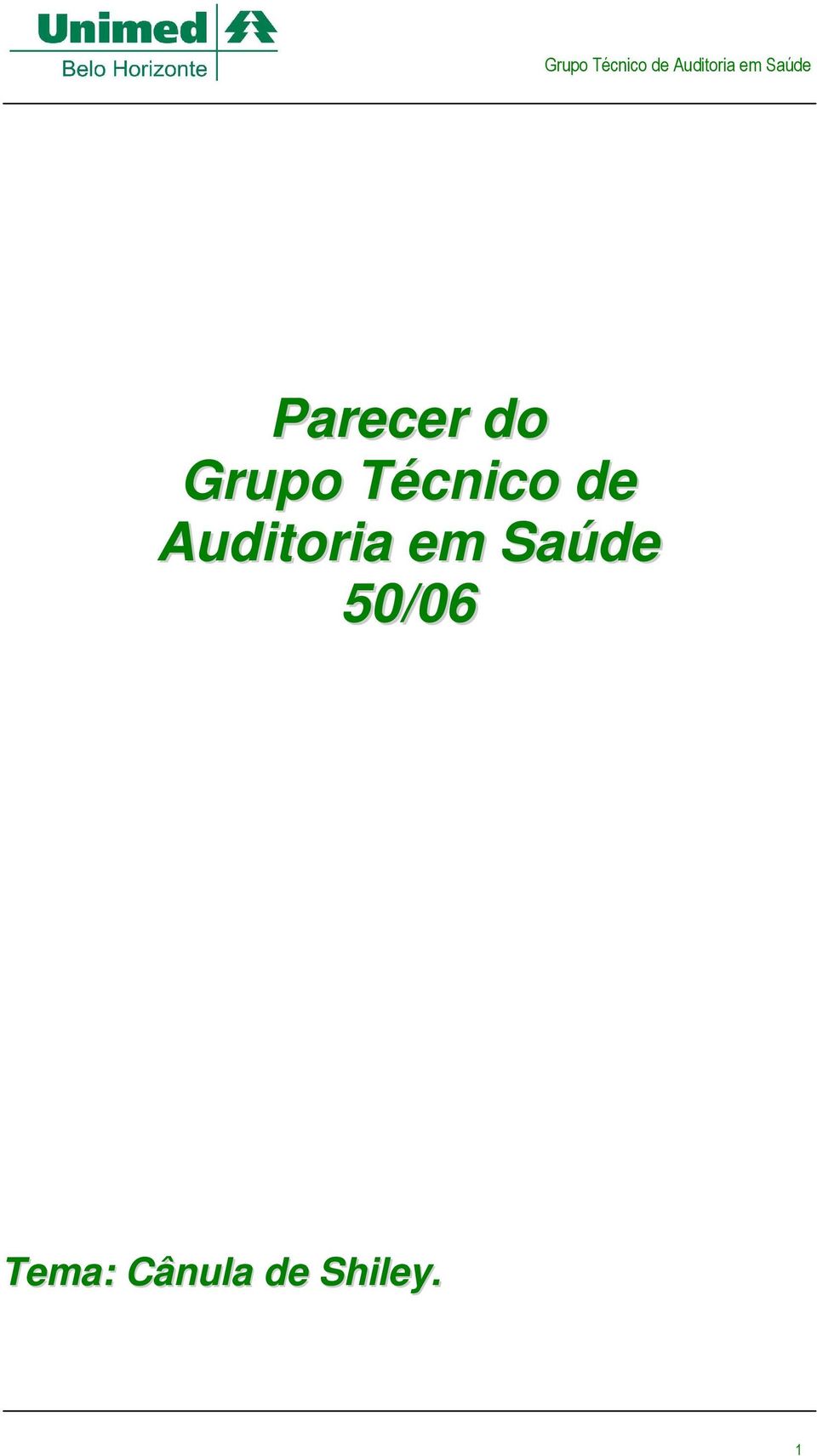 Auditoria em Saúde