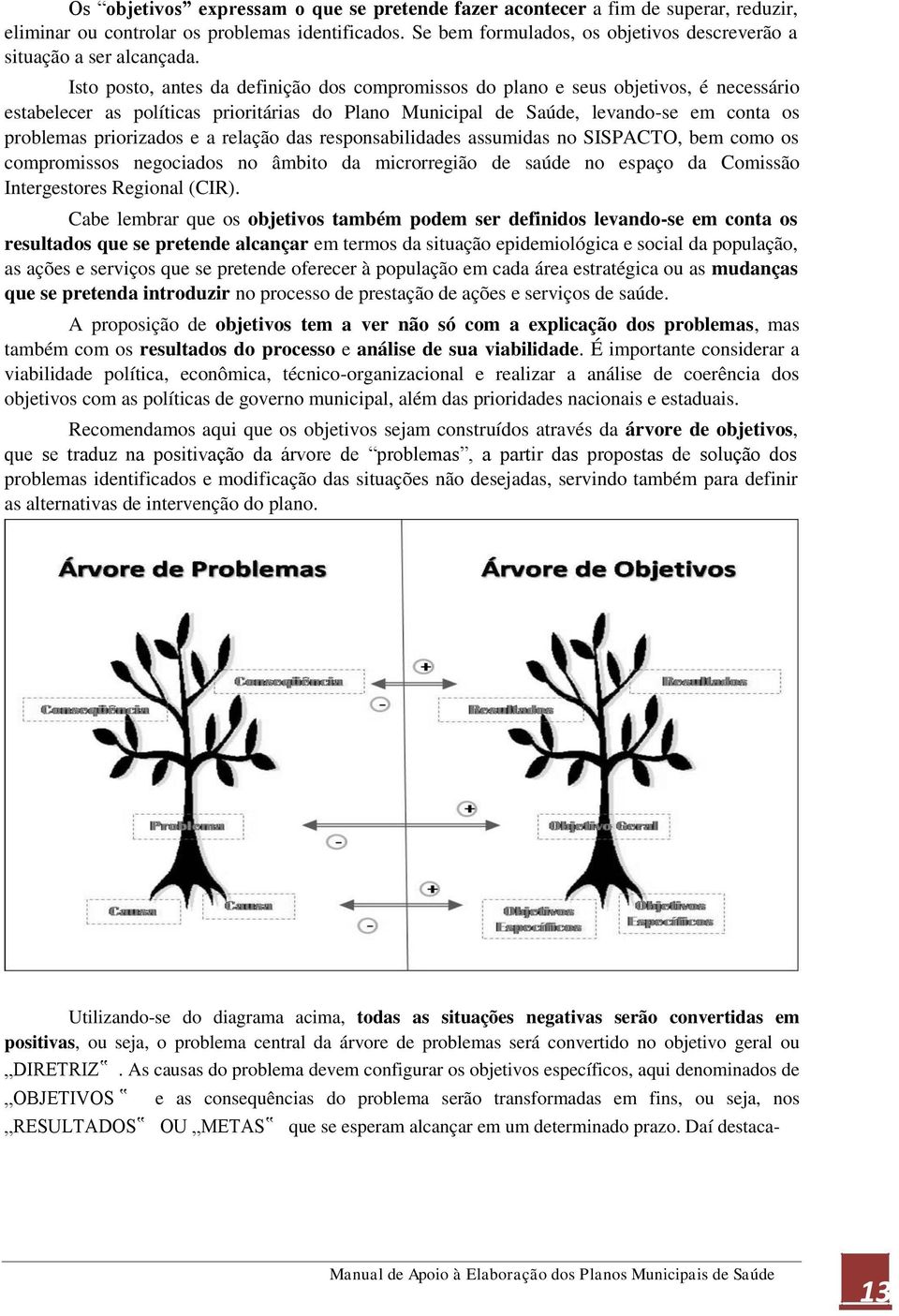 Isto posto, antes da definição dos compromissos do plano e seus objetivos, é necessário estabelecer as políticas prioritárias do Plano Municipal de Saúde, levando-se em conta os problemas priorizados