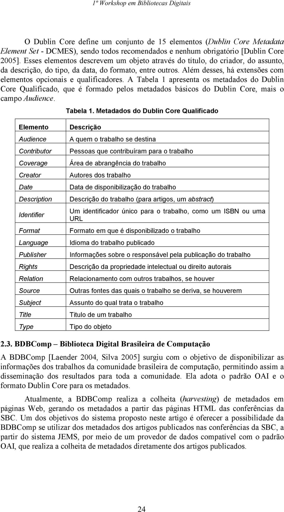 Além desses, há extensões com elementos opcionais e qualificadores.