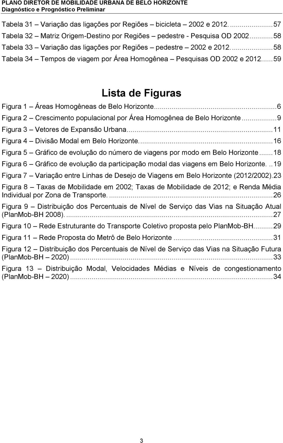 ... 59 Lista de Figuras Figura 1 Áreas Homogêneas de Belo Horizonte... 6 Figura 2 Crescimento populacional por Área Homogênea de Belo Horizonte... 9 Figura 3 Vetores de Expansão Urbana.