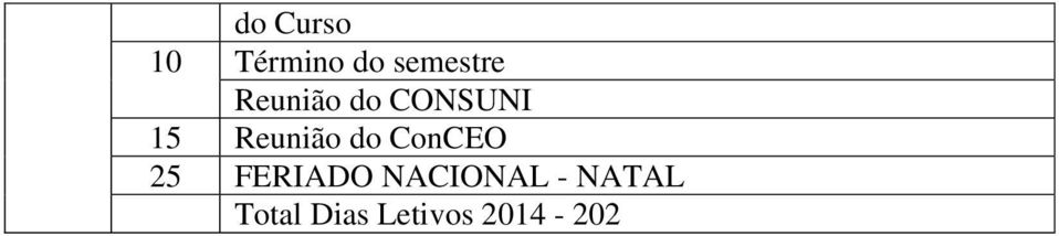 do ConCEO 25 FERIADO NACIONAL -