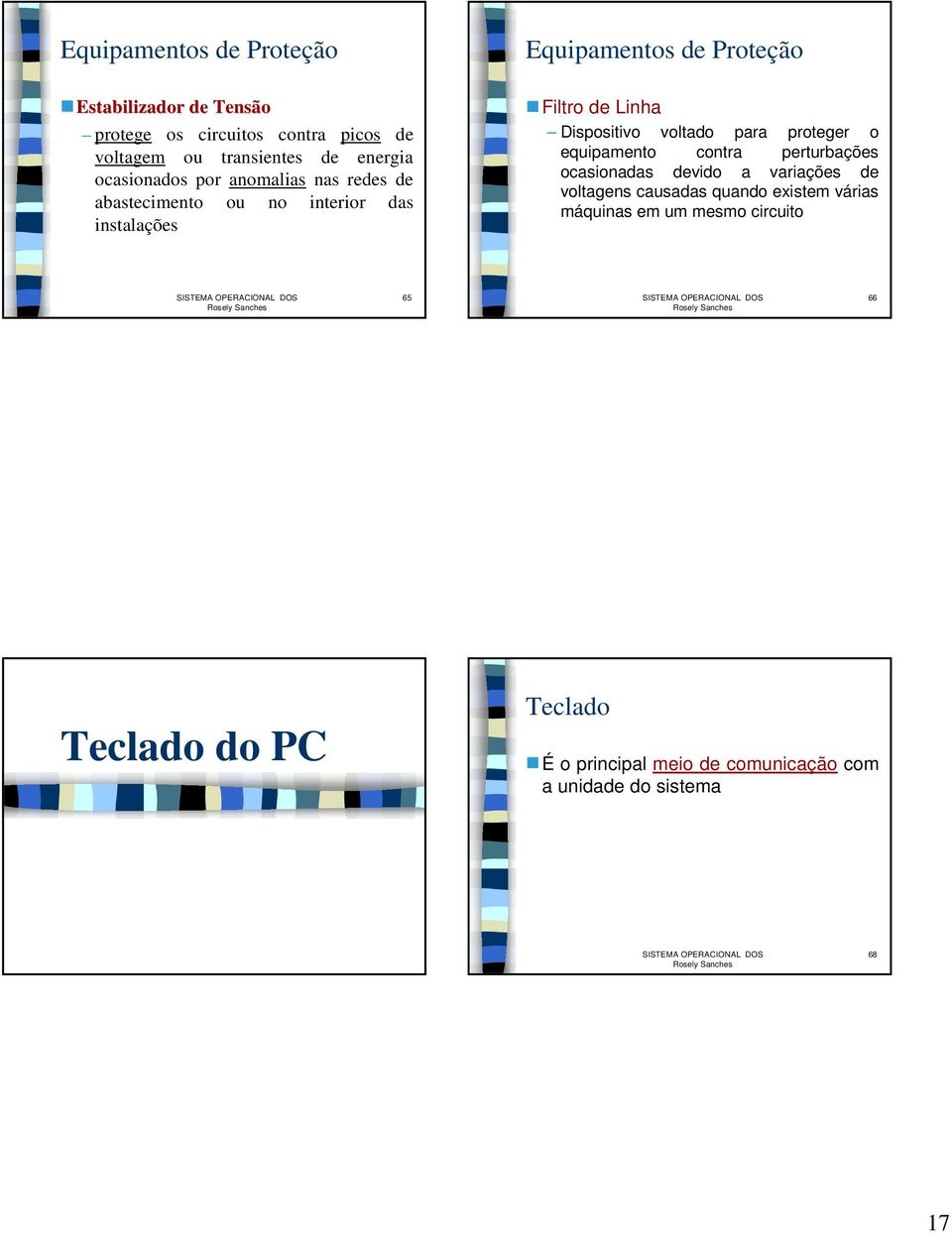 Dispositivo voltado para proteger o equipamento contra perturbações ocasionadas devido a variações de voltagens causadas quando