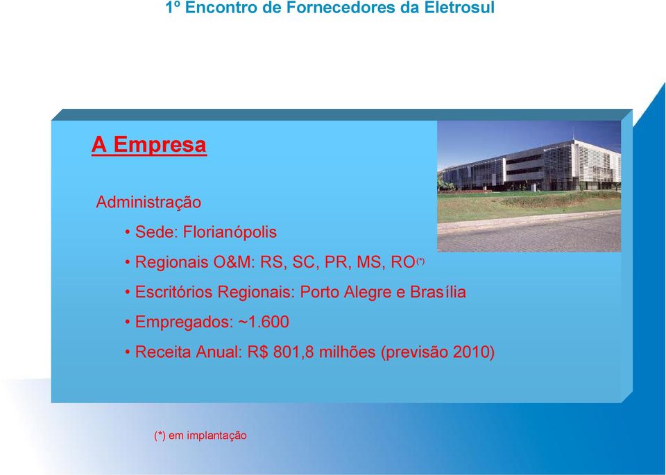 Porto Alegre e Brasília Empregados: ~1.