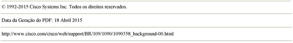 Data da Geração do PDF: 18 Abril 2015