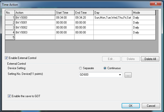 3. PROGRAMAÇÃO Utilizando o software GT Designer 3, crie um novo projeto. Na árvore do projeto, selecione a aba Project e dê um duplo clique sobre Time Action.