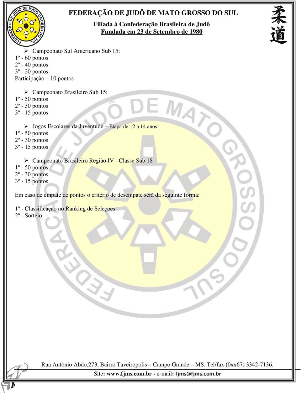 Brasileiro Sub 15: Jogos Escolares da Juventude Etapa de