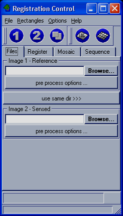 Interface gráfica do sistema Três passos lógicos: 1) Dados e pre-processamento