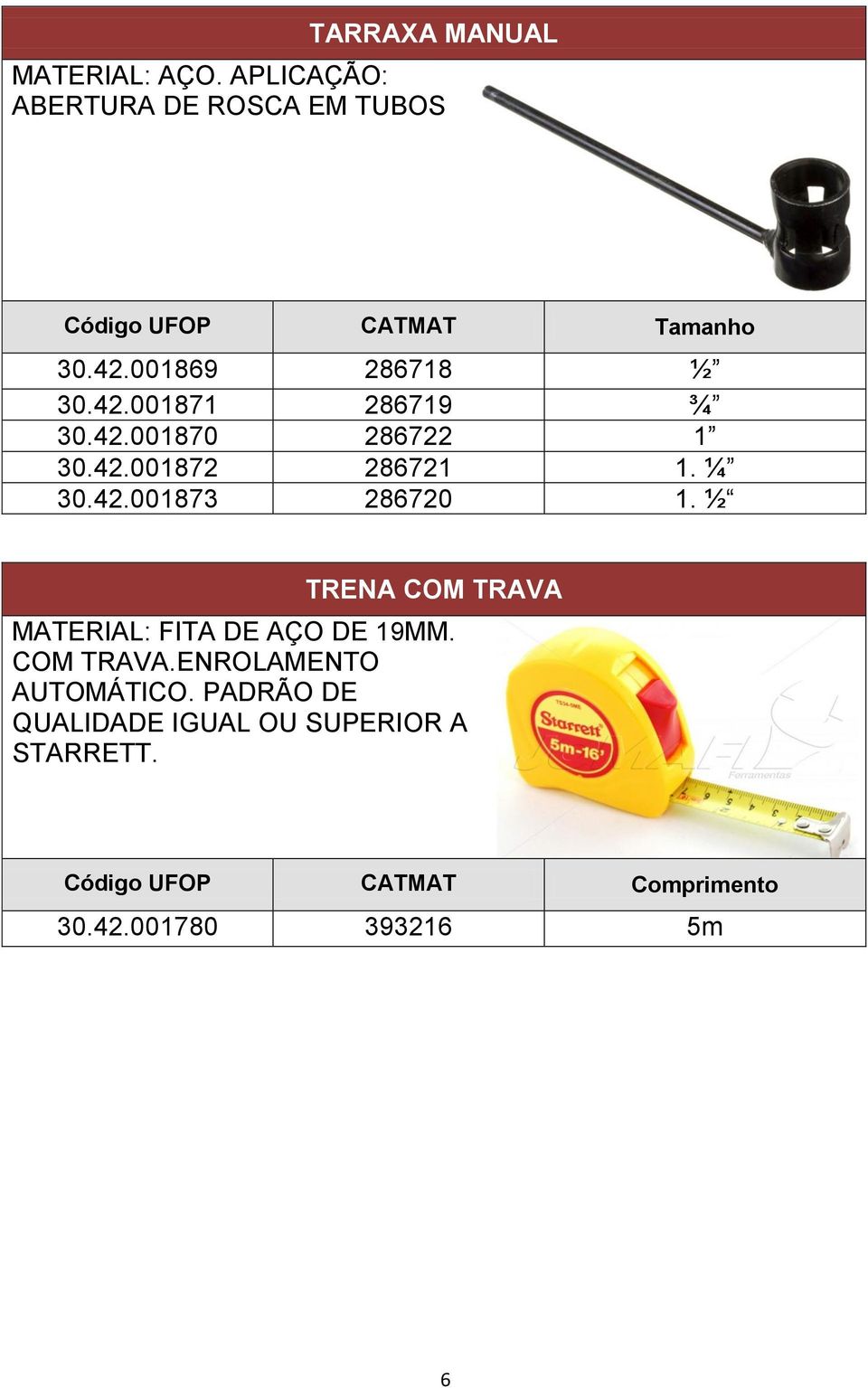 ½ TRENA COM TRAVA MATERIAL: FITA DE AÇO DE 19MM. COM TRAVA.ENROLAMENTO AUTOMÁTICO.